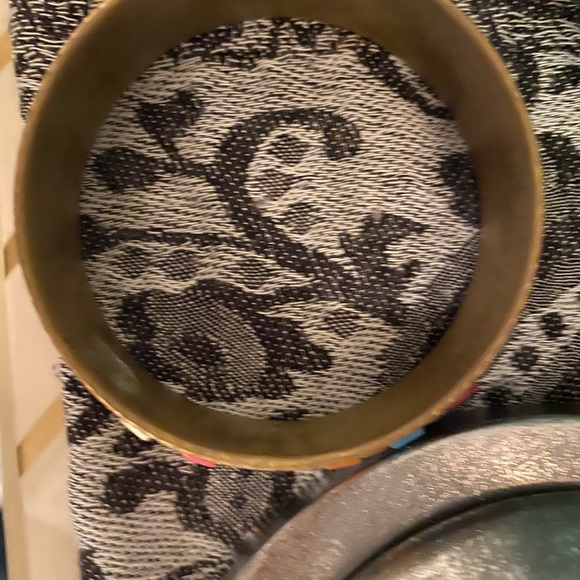 ONE of a kind mutli stone bangle Bracelet - Picture 5 of 5